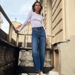 Aritzia Denim Forum The Gia High Rise Carrot 28L